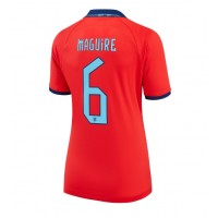 England Harry Maguire #6 Replica Away Shirt Ladies World Cup 2022 Short Sleeve